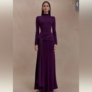 Meshki Purple Maxi Dress